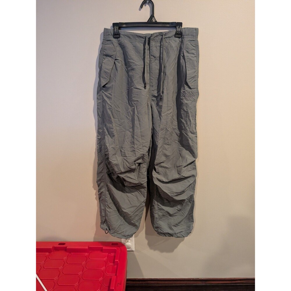 Empyre Parachute Med Pants Baggy Cargo Lightweight Skater Skate Y2K Zumiez
